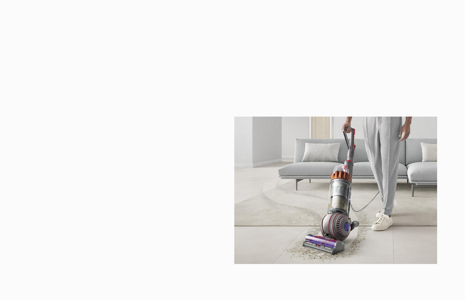 Dyson Ball Animal 3 reclined and in use